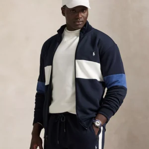 Men's Big & Tall Double Knit Long-Sleeve Sweatshirt