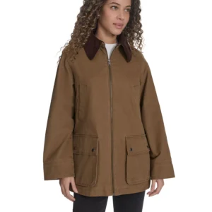 Women's Front Zipper Barn Jacket