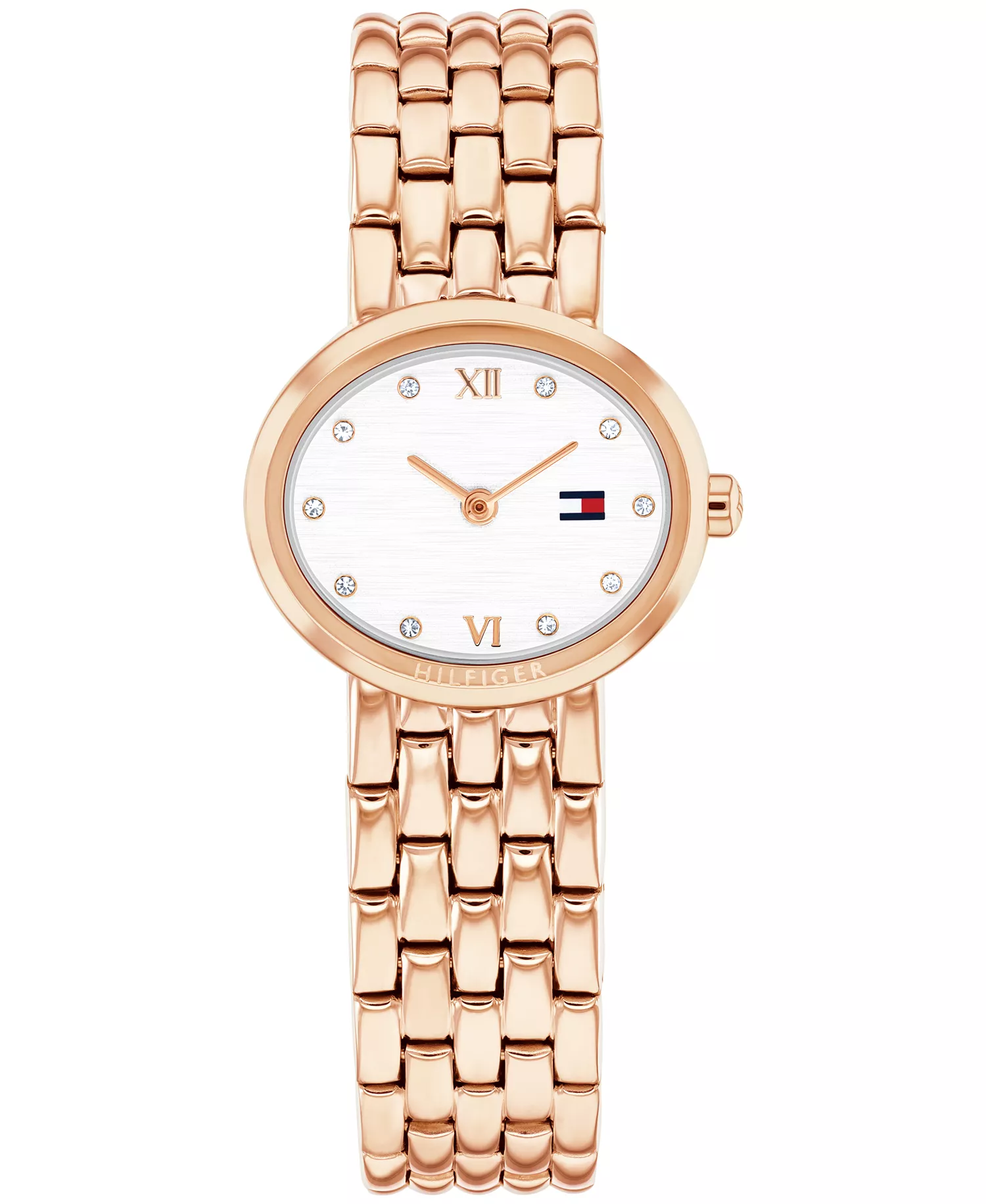 mni-dc84dc08c92a7f91a15e5022170f4d23 Women's Quartz Rose Gold Tone Stainless Steel Bracelet Watch, 25mm