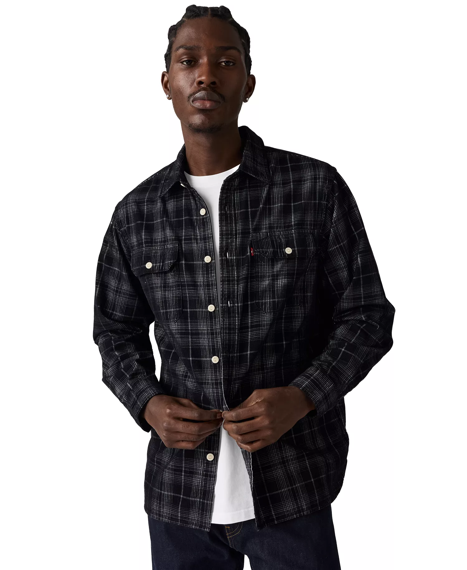 mni-de2cb22df4bd456061295af03d7bbdd2 Men's Regular-Fit Worker Overshirt