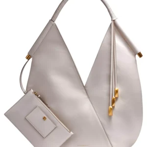Baldwin Large Shoulder with Leather Wrapped Rounded Handle