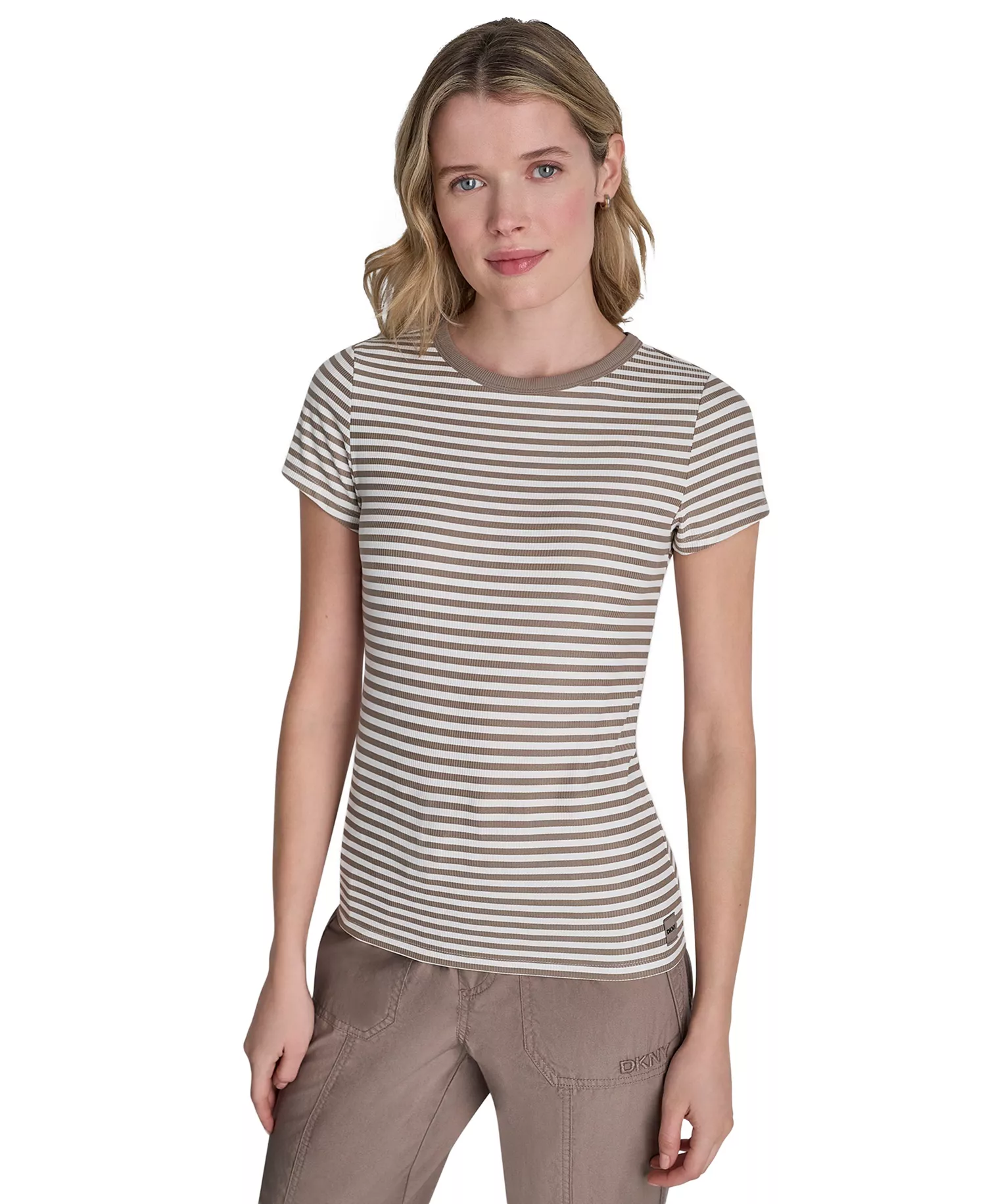 mni-dec336fc71783ddeba8bb8f960c99583 Women's Hudson Rib Crew Neck T-Shirt — изображение 4