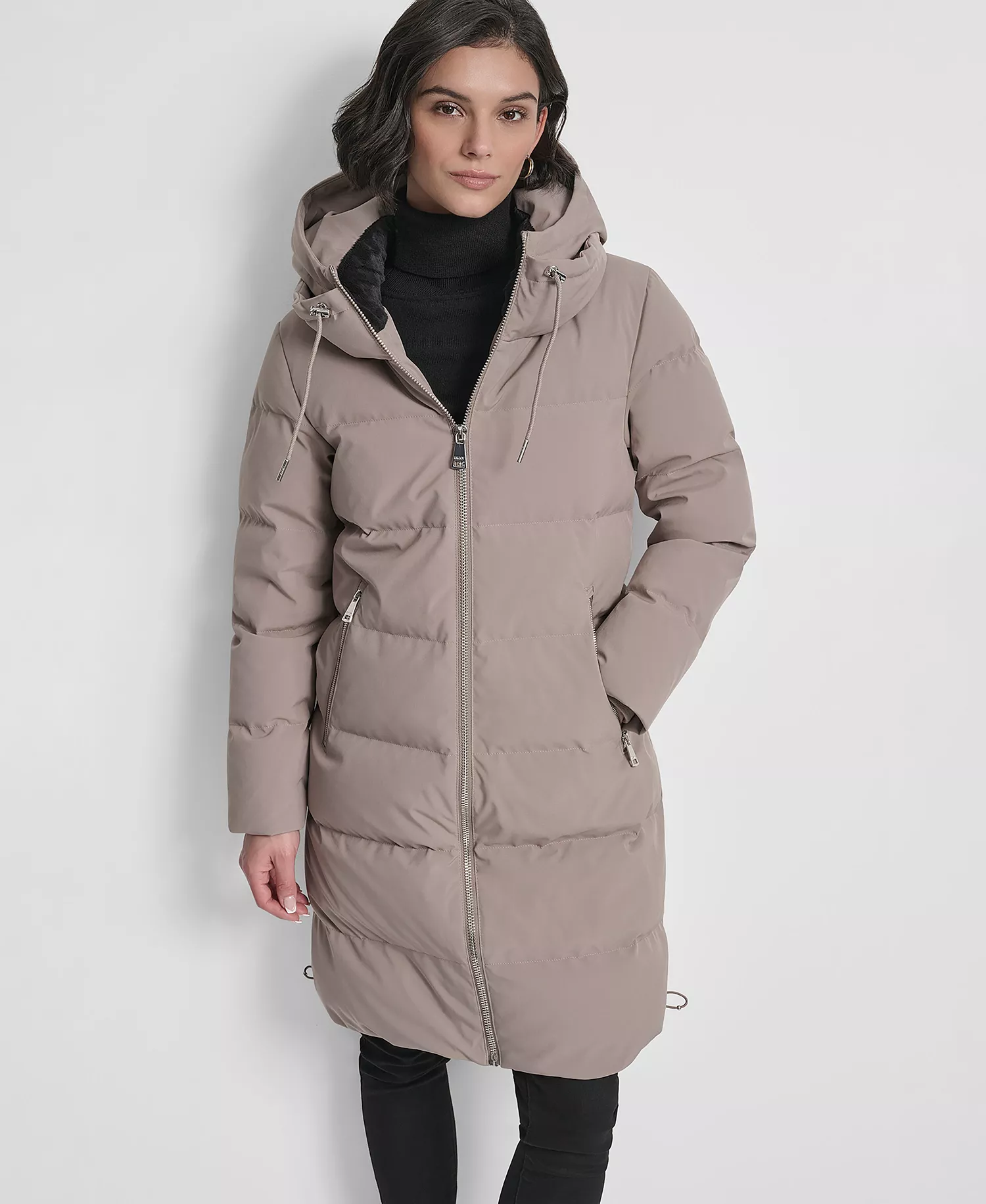 mni-df52567697c35a74b1685aa42b44701c Women's Stand Collar Zipper Puffer Coat — изображение 3