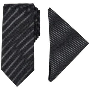 Men's Tjorn Dot Te & Pocket Square Set