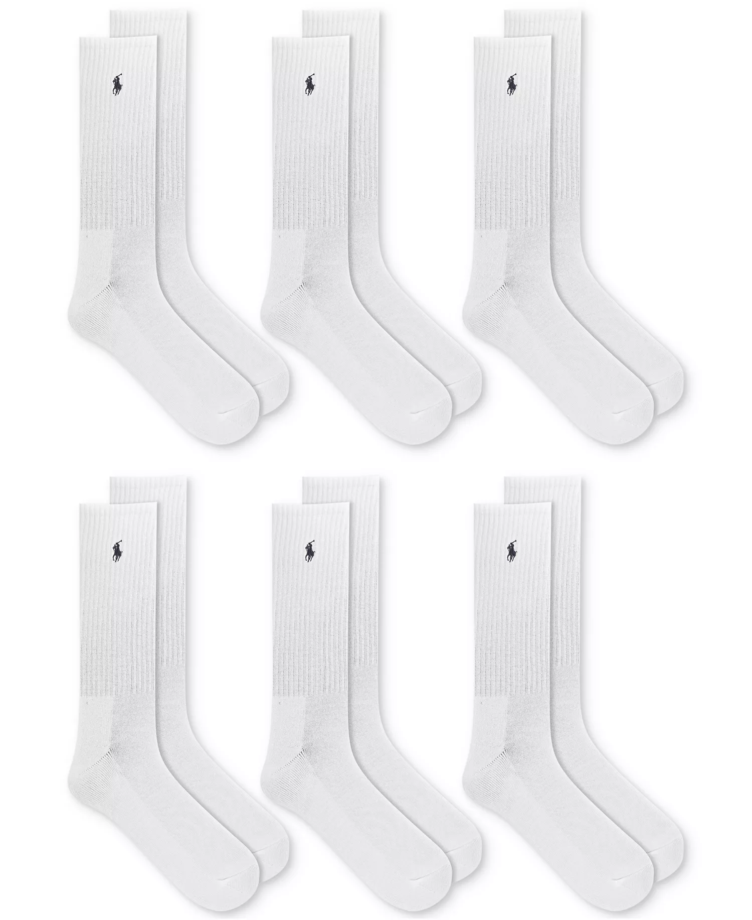 mni-e04a8ce41275eec8ce59080dd9dd7ed0 Men's 6-Pk. Performance Sport Crew Socks — изображение 3