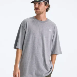 Men's Essential Simple Dome Oversized Short-Sleeve T-Shirt