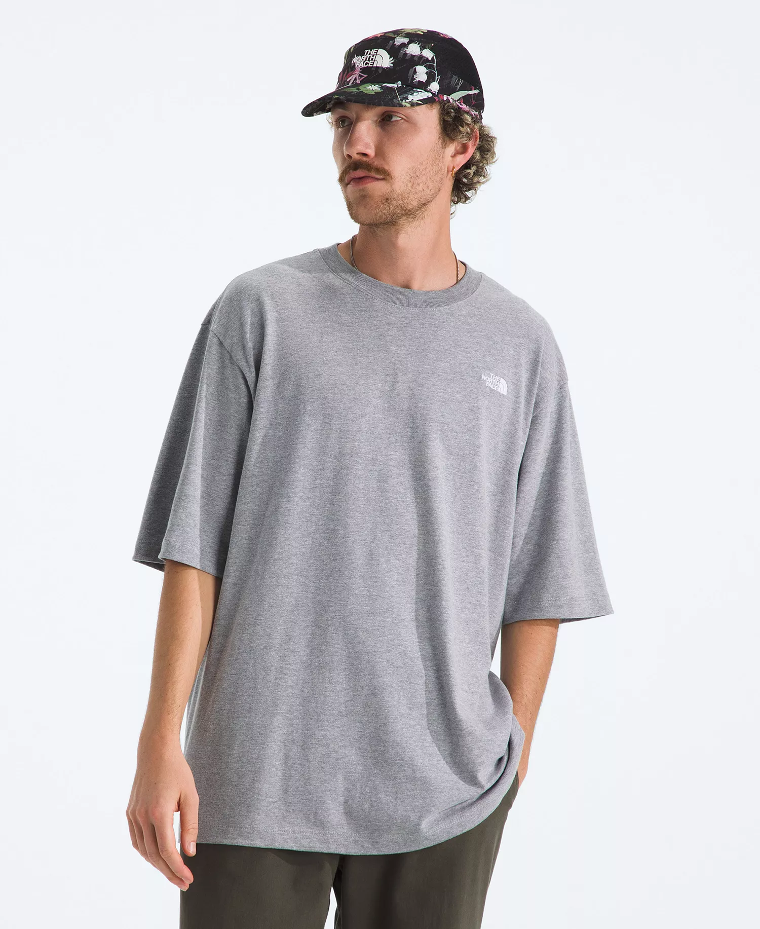 mni-e0e86ef8186808b708f469d631d96832 Men's Essential Simple Dome Oversized Short-Sleeve T-Shirt