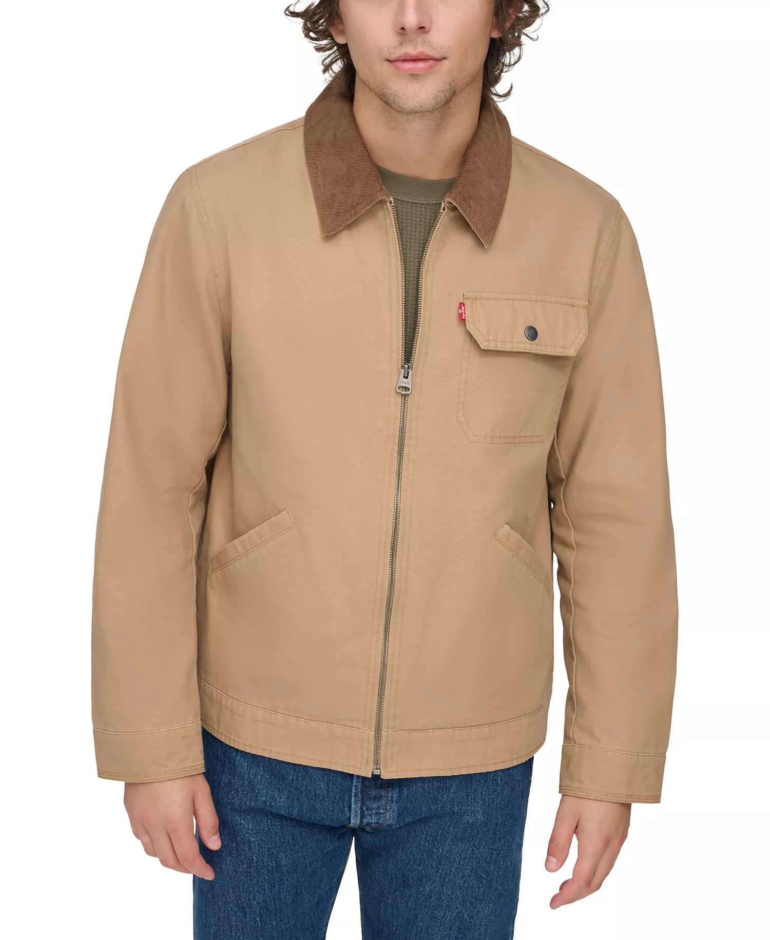 mni-e2e8f8b99fe5d3db8a2eb5d6320408d1 Men's Canvas Utility Jacket
