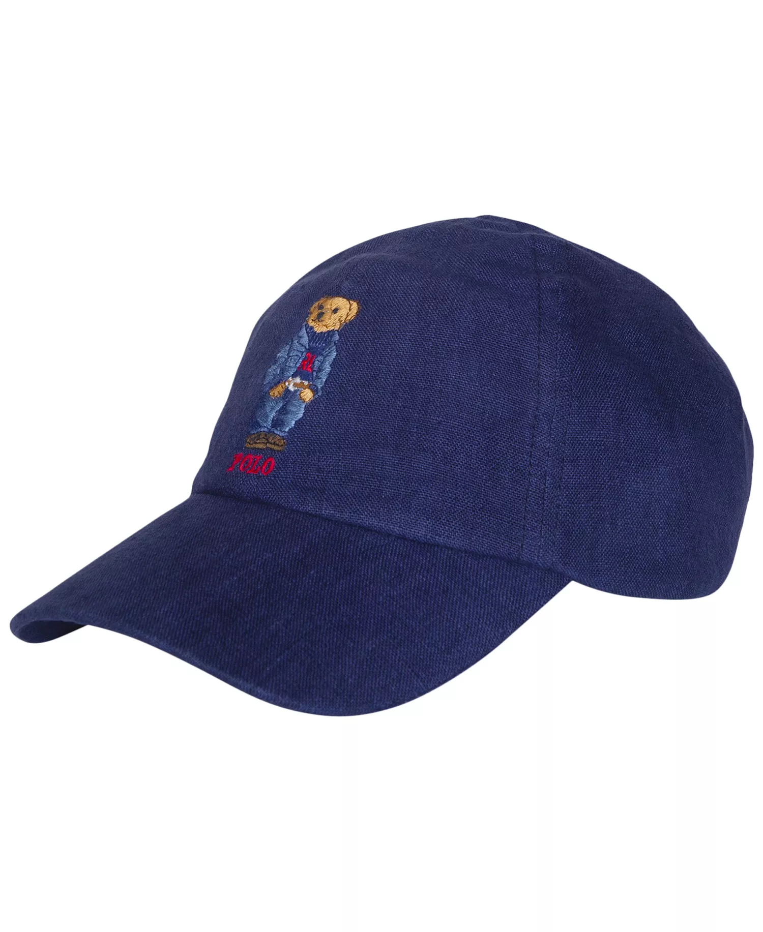mni-e41431b489bc13111a43b02725b44cc8 Men's Classic Linen Bear Baseball Cap — изображение 3