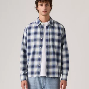 Men's Duboce Boxy Regular-Fit Overshirt