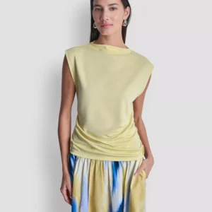 Women's Sleeveless Pique Top