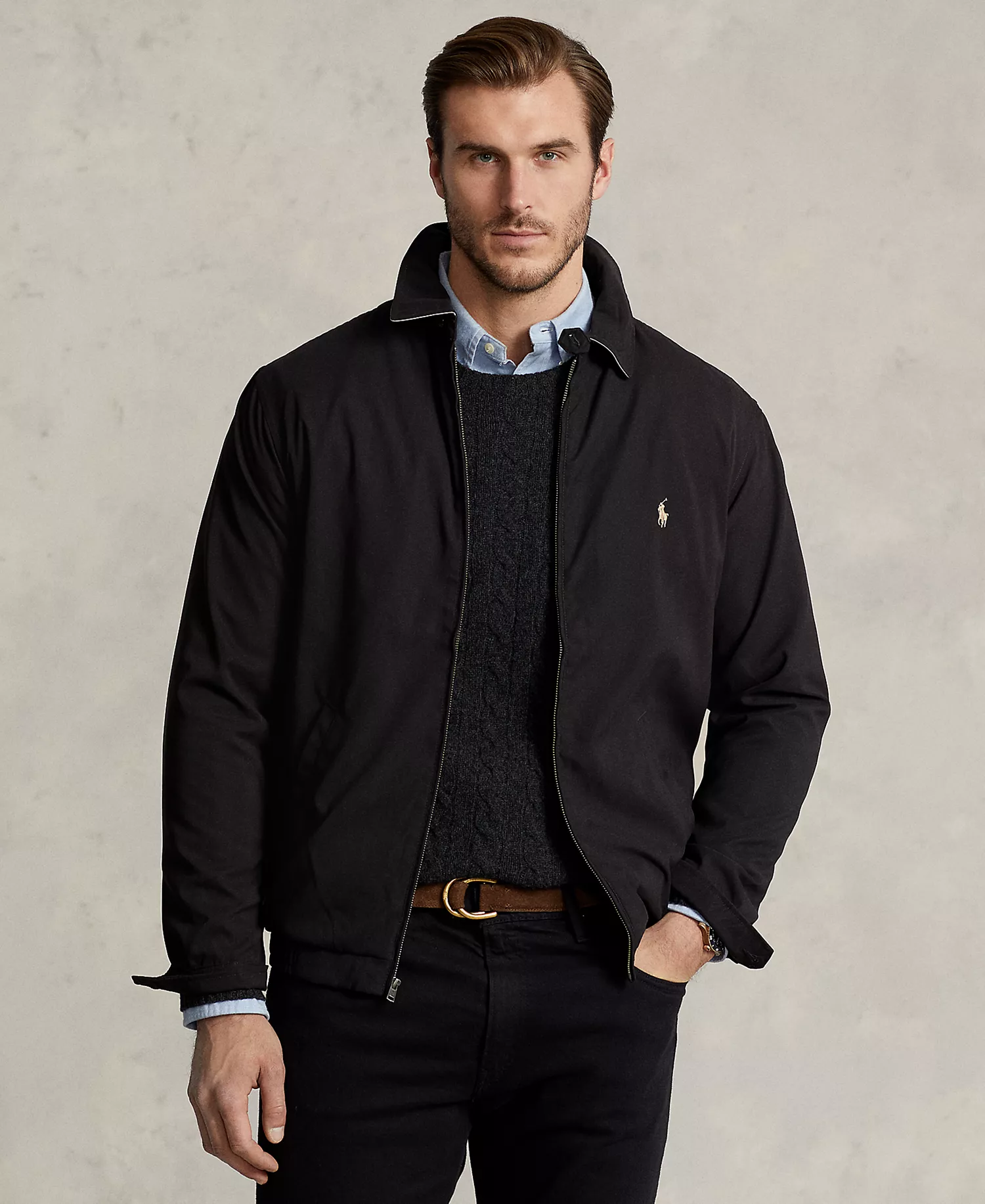 mni-e6c7276852e6ff55c66eb38f6ad2bb35 Men's Big & Tall Jackets, Bi-Swing Windbreaker — изображение 3