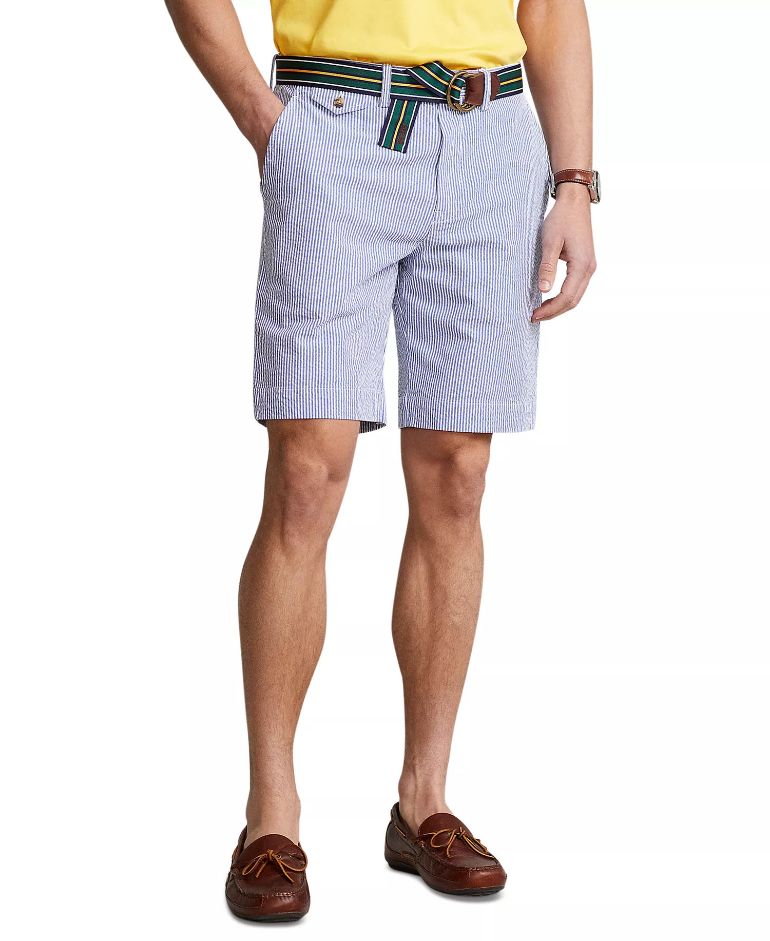 mni-e70ae1c5242919ac7dd4b070b8bc1931 Men's 9-1/4-Inch Stretch Classic-Fit Seersucker Shorts