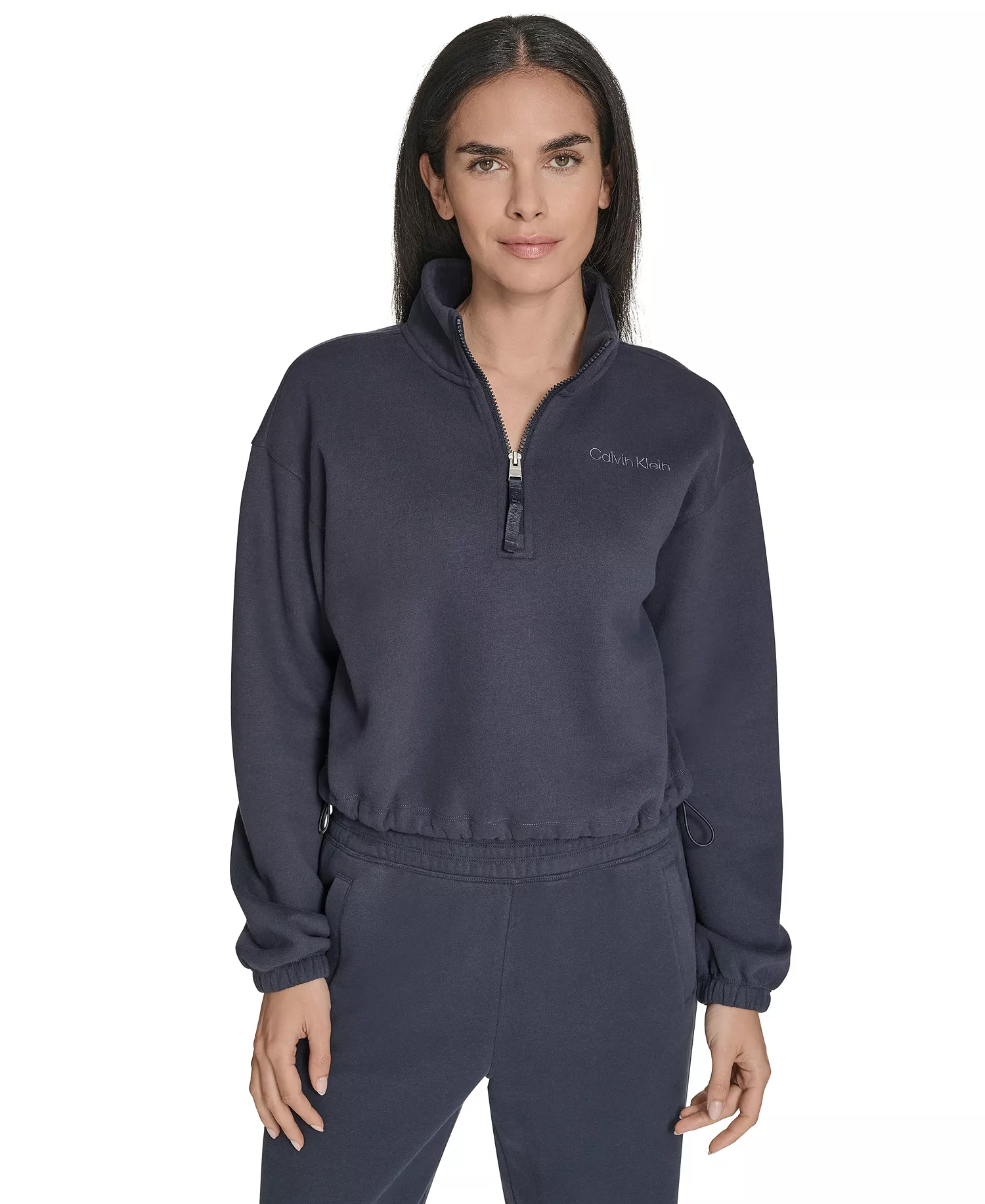mni-e9061a9ef2d5e1f66030d0e9fb85043b Women's Performance Half-Zip Pull-On Sweatshirt — изображение 3