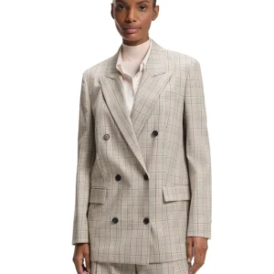 BOSS by Women's Stretch Wool Regular-Fit Blazer