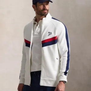 Men's Big & Tall Double-Knit Track Jacket