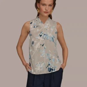 Women's Printed Sleeveless Top