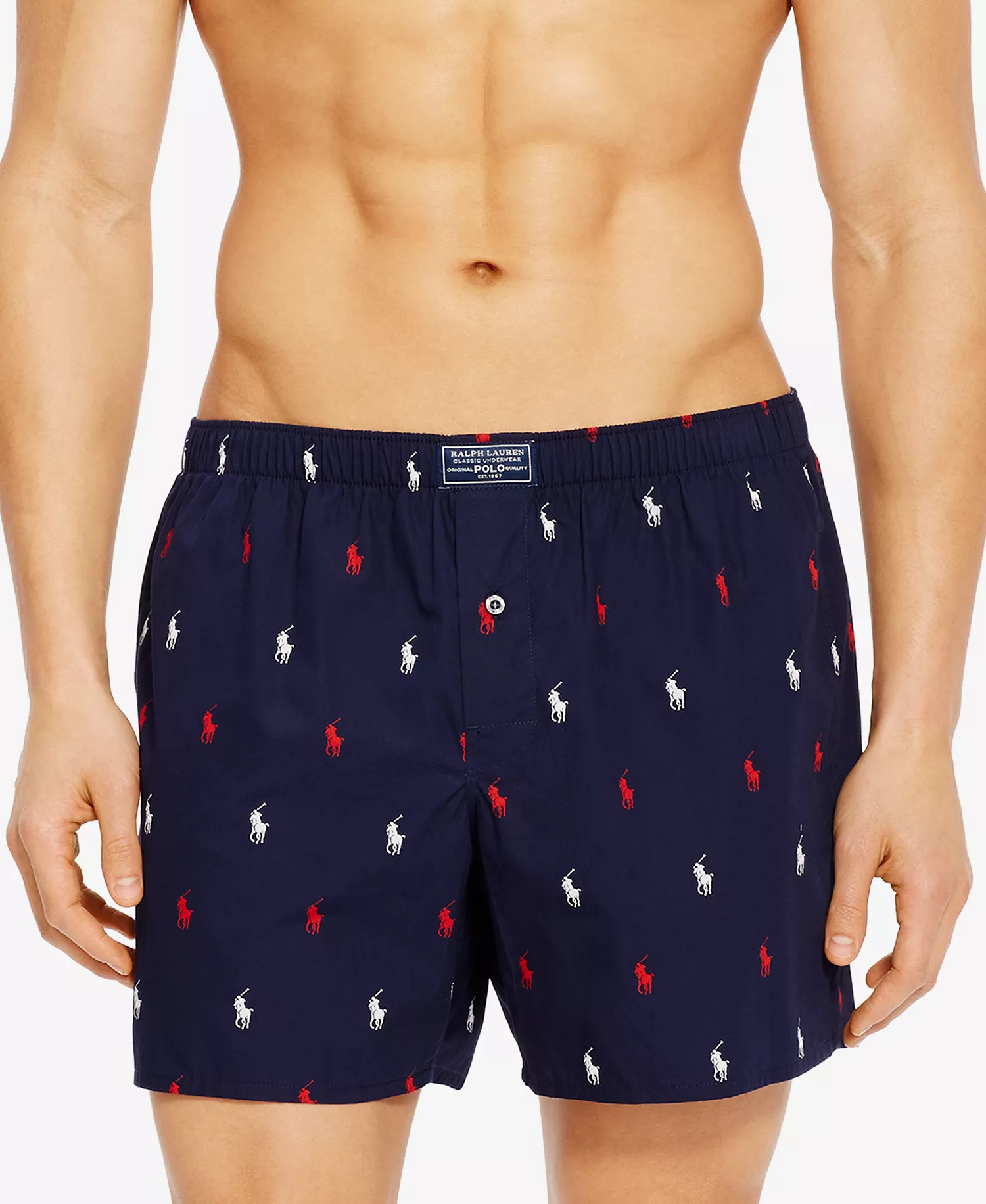 mni-e9d48d26a0367977faab3ad7da9ec573 Men's Allover Pony Woven Boxers — изображение 8