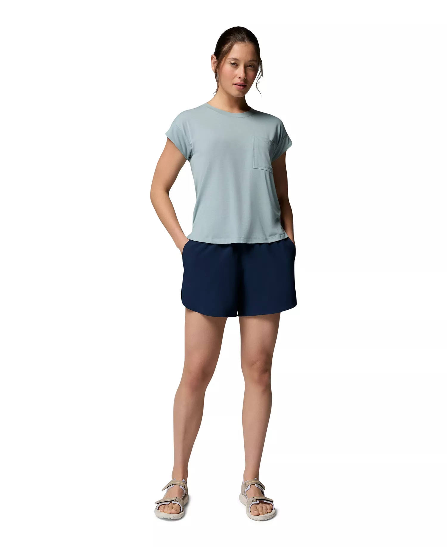 mni-ea6dcd33beaae94d2b73a15adacf6428 Women's Vital Valley Regular Fit Pull-On Shorts — изображение 3