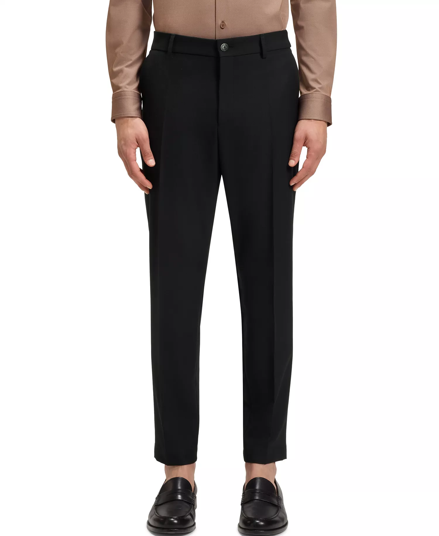 mni-ec28b04267763d4b3d1405fd047c3c95 Men's Stretch Fabric Tapered-Fit Pants