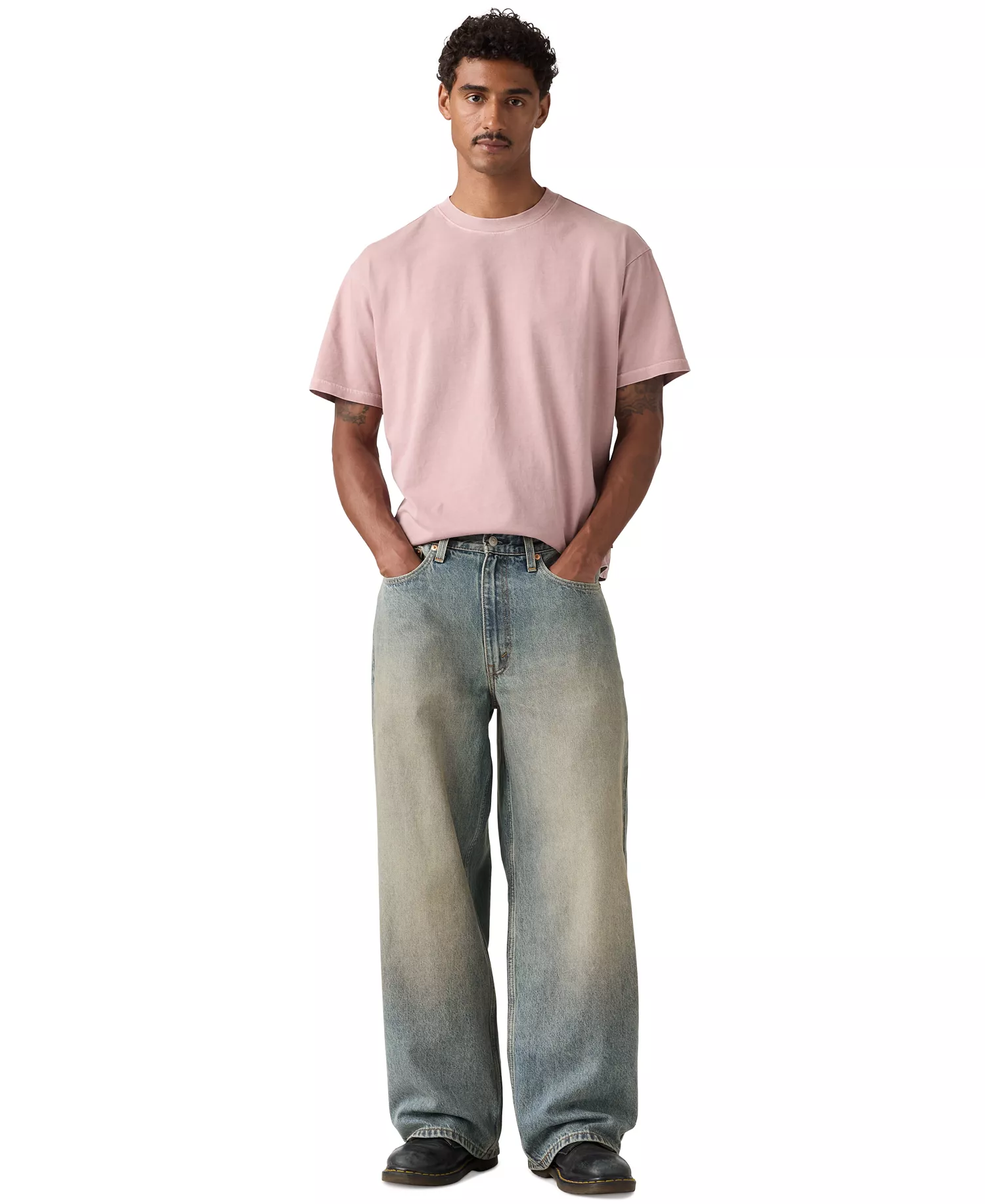 mni-ecaba48094eda366a91d37bf4f2de95f Men's Extra Baggy Jeans — изображение 5