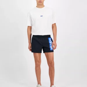 Men's Blue Logo Swim Trunks