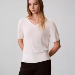 Women's V-Neck Knit Sweater