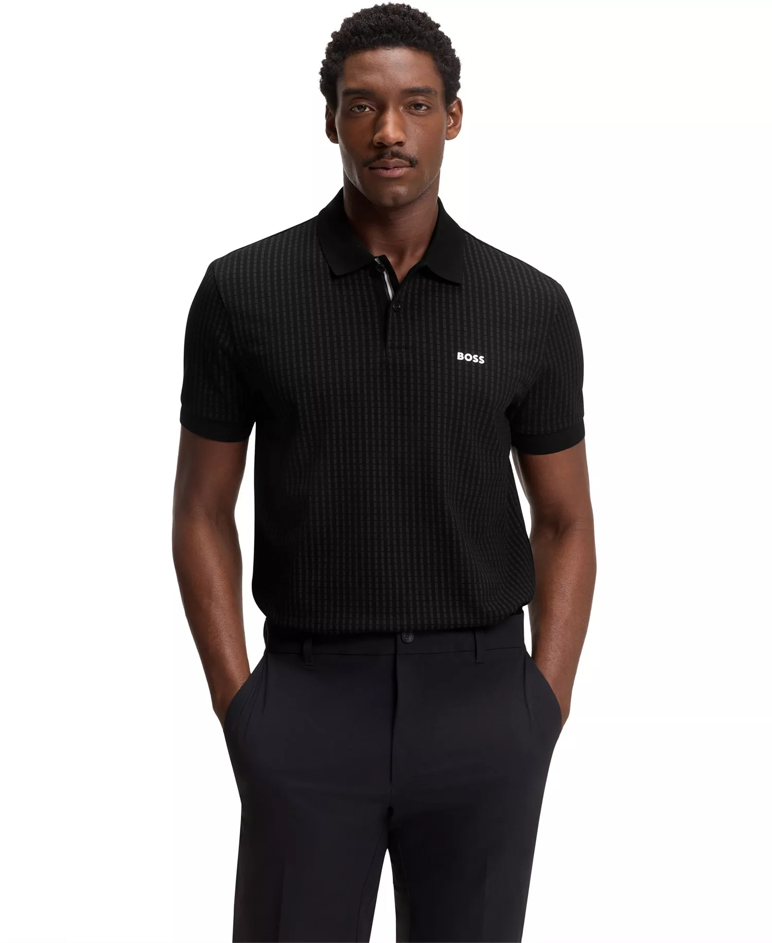 mni-ee6029ea2ee760985cb4861beec5a432 Men's Cotton-Piqué All-Over Print Polo Shirt