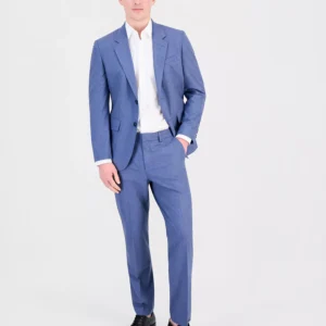 Men's Modern-Fit Wool Blend Nested Suit