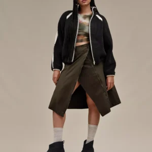 Women's Nikia Crochet Fluff Jacket