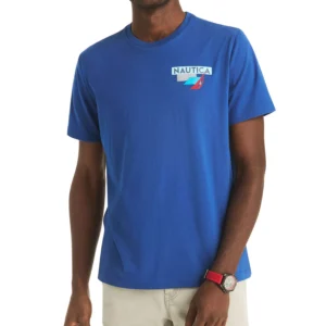 Men's Crewneck Geo Sailing T-Shirt