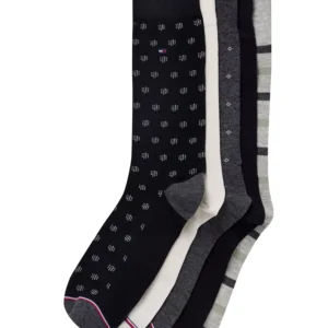 Men's Dress Crew Socks, 5-Pack