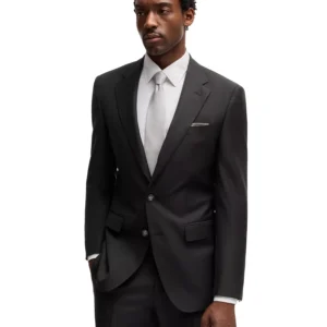 Men's Virgin Wool Slim-Fit Jacket