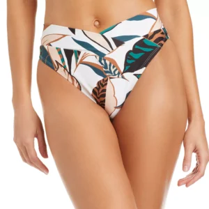 Women's Safari Chic V-Waist High-Leg Swim Hipster Bottoms, Macy's Exclusive