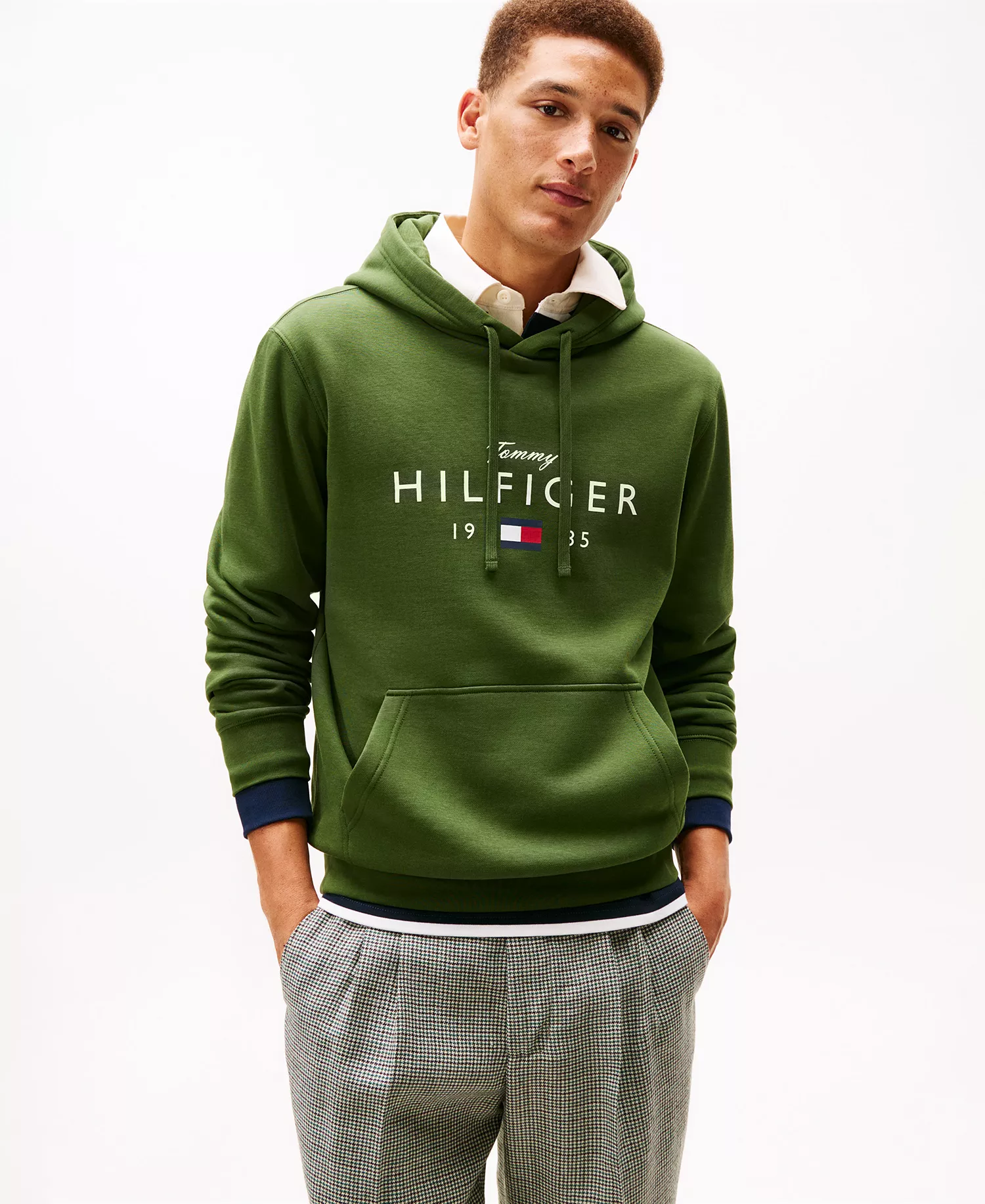 mni-f2293108265376ee449089a1e4cbf3cd Men's Big Hilfiger Regular-Fit Hoodie