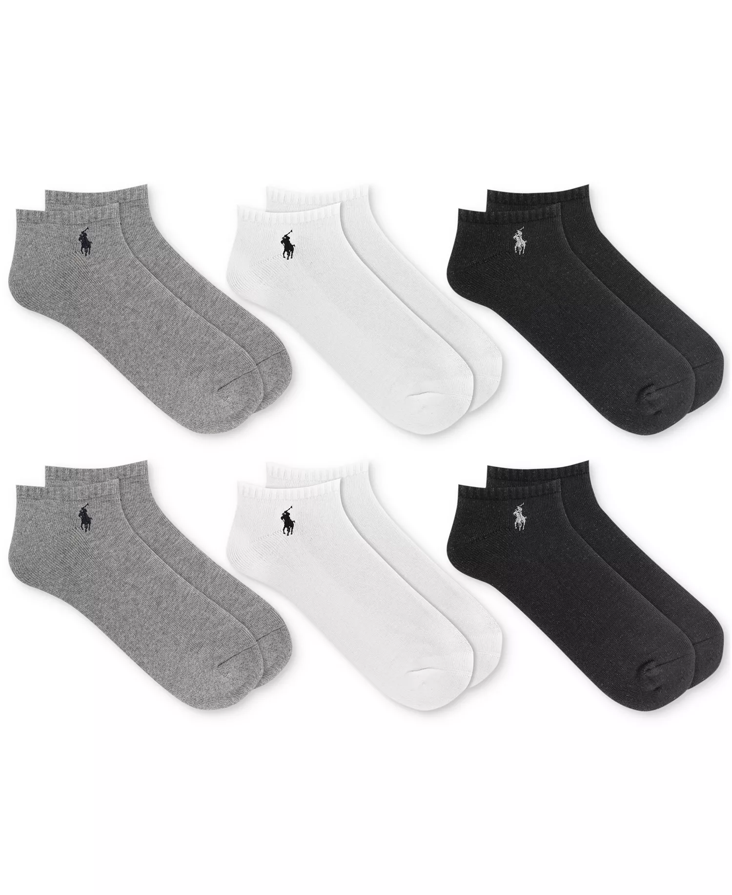 mni-f29188adc892182d22536cc8bc8bb722 Men's 6-Pack Performance Sport Low Cut Socks — изображение 4