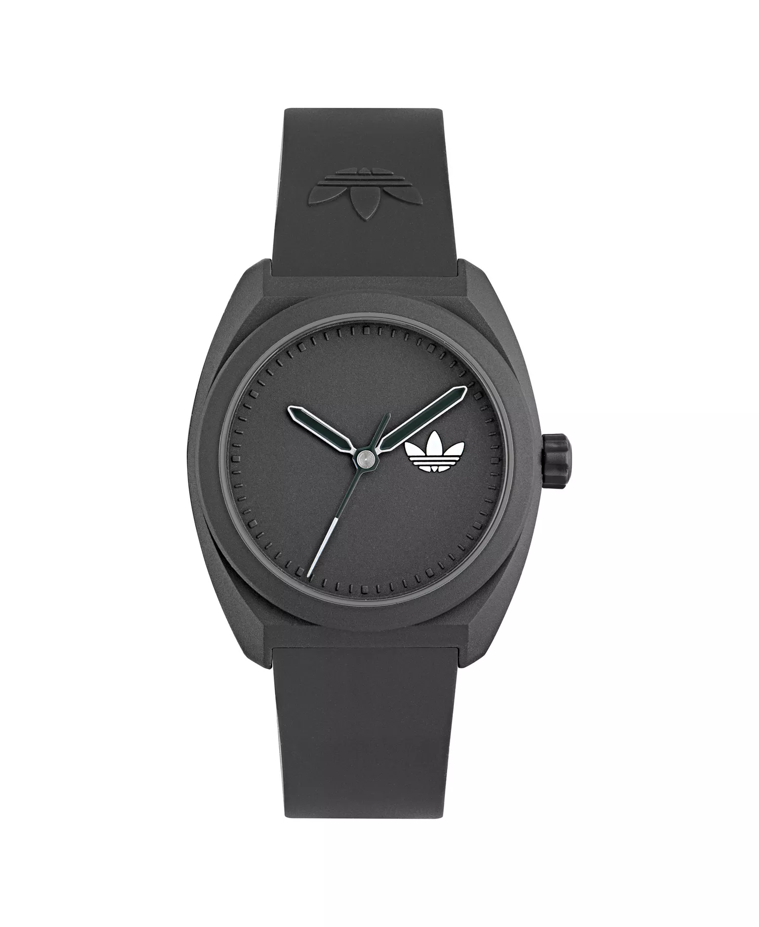 mni-f30b841c37f77cb78a2ea0d22b020e0f Unisex Analog Black Polyurethane Watch, 42mm