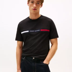 Men's Chest Insert Logo Short-Sleeve T-Shirt
