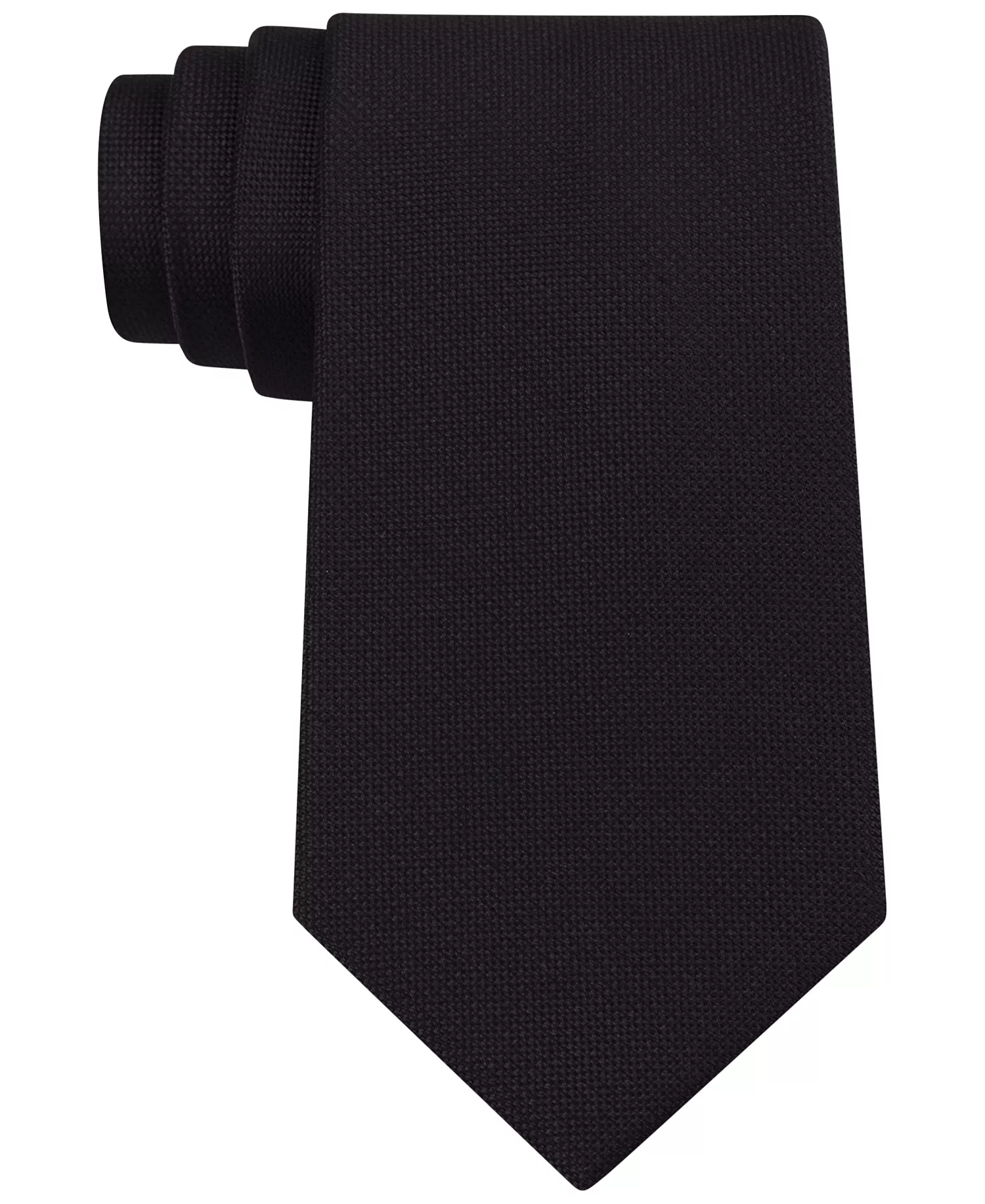 mni-f4f6678bf9dee11c335be9bad3989182 Men's Silver Spun Solid Slim Tie