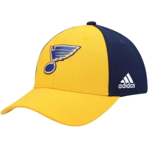 Men's Gold, Navy St. Louis Blues Team Adjustable Hat