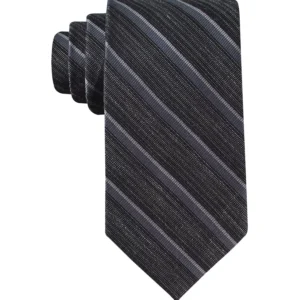 Men's Silk & Linen Blend Striped Tie