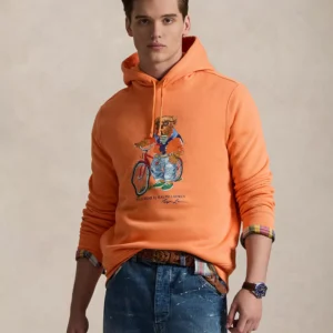 Men's Bears Print Hooded Sweatshirt