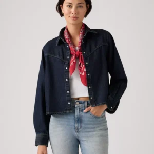 Premium Women's Logan Point Collar Shacket