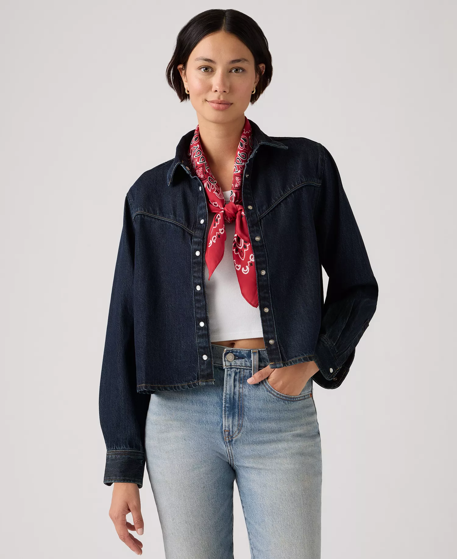 mni-f64ace15043de5fac340bff6714fd880 Premium Women's Logan Point Collar Shacket