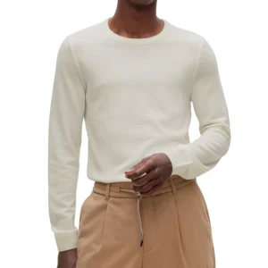 Men's Slim-Fit Merino Wool Sweater