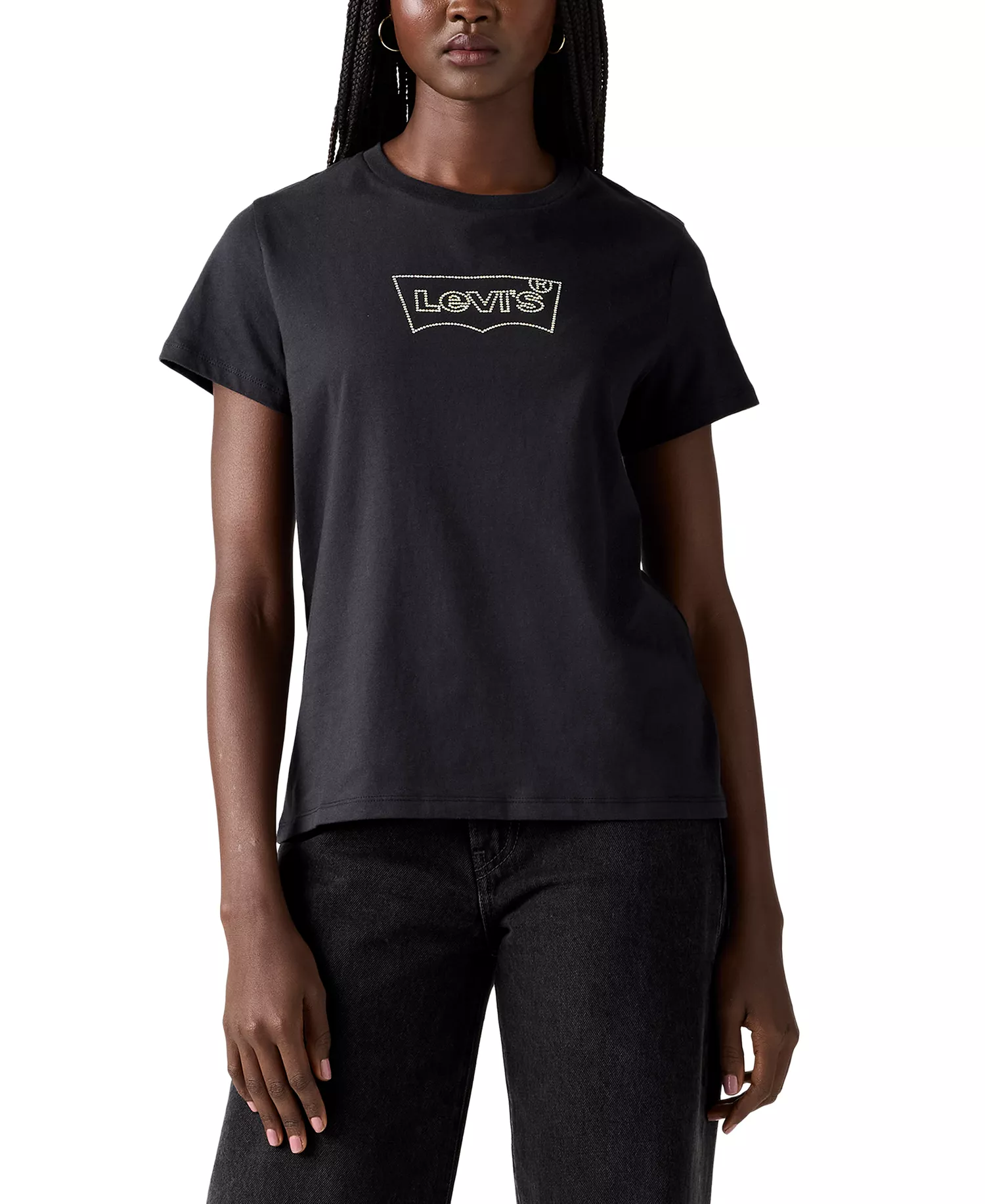 mni-f7a3c85e7b0d9daabbe0fe9b8575afa0 Women's Perfect Graphic Logo Cotton T-shirt
