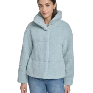 Women's Short Sherpa Teddy Jacket