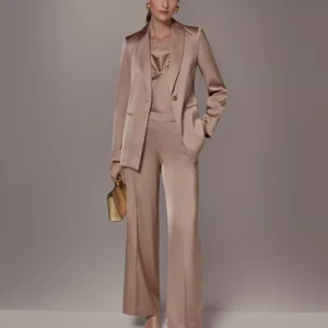 Petite Lapel Neck Jacket