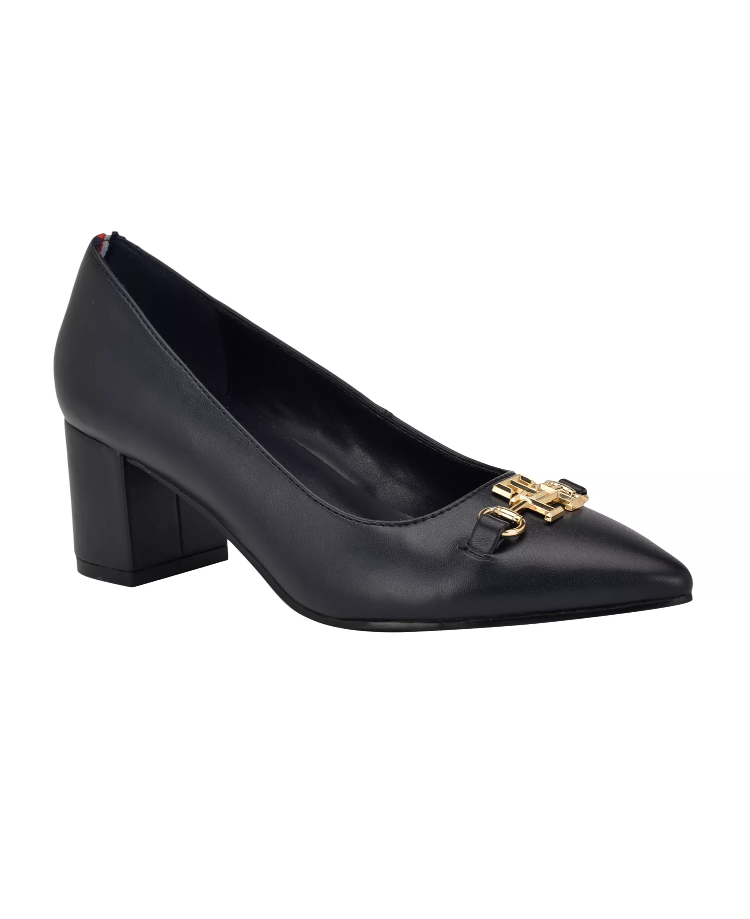 mni-f981e2790340c6578e609dea16c1da17 Women's Nanya Block Heel Classic Pumps — изображение 4