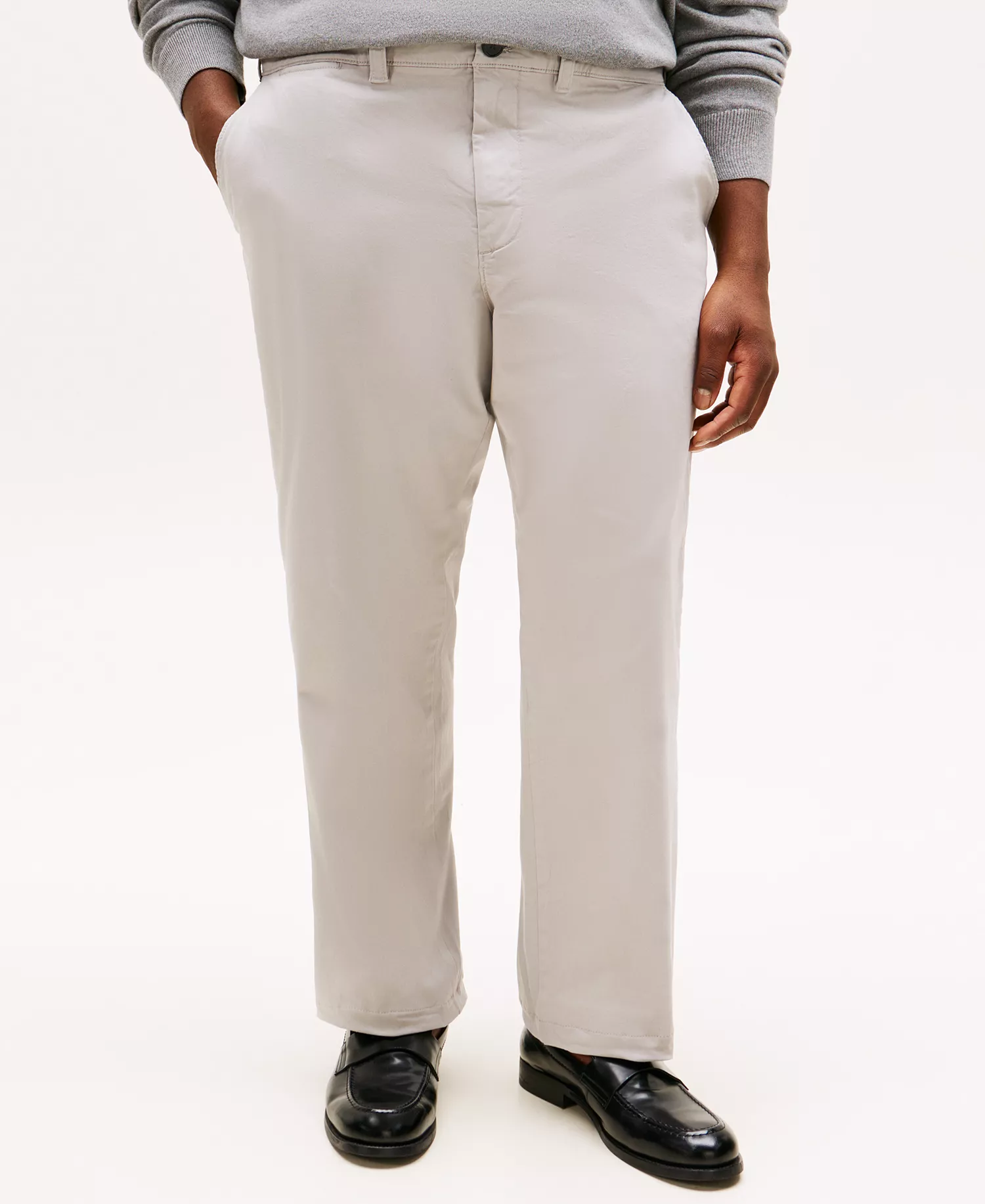 mni-f9c155a19d0b69cfd72a9bcead50d7dc Men's Big & Tall TH Flex Stretch Custom-Fit Chino Pants — изображение 8